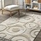 Nuloom Leena Intertwined Circles High/low Area Rug 5ft x 7ft 6in KKGS02A-508 - alternate 3